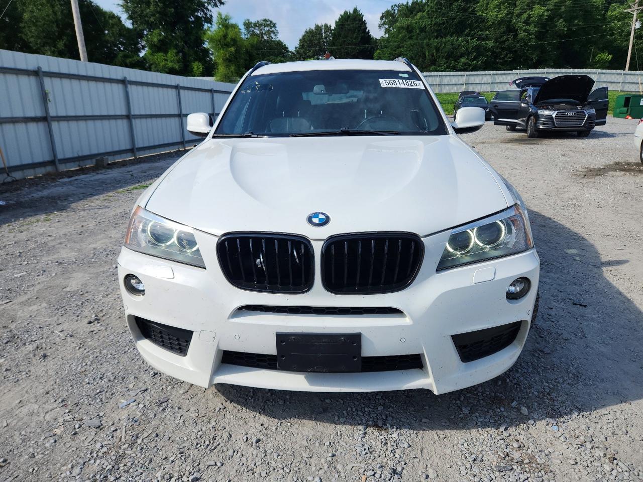 2014 Bmw X3 Xdrive35i Белый vin: 5UXWX7C59E0E81638