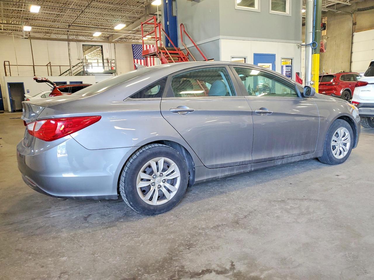 2011 Hyundai Sonata Gls Серый vin: 5NPEB4AC9BH281804