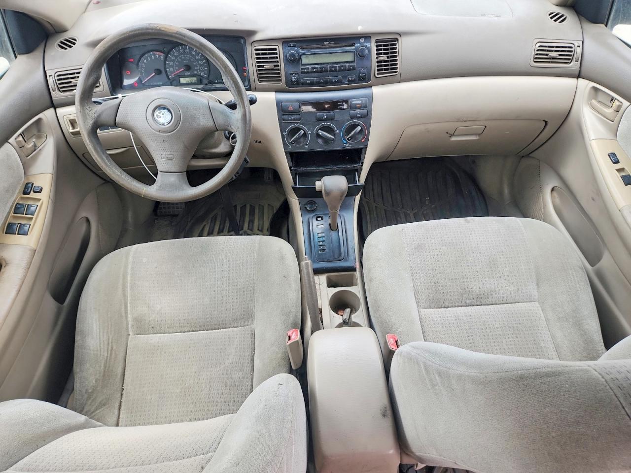 2007 Toyota Corolla Ce Серый vin: 1NXBR32E17Z808462