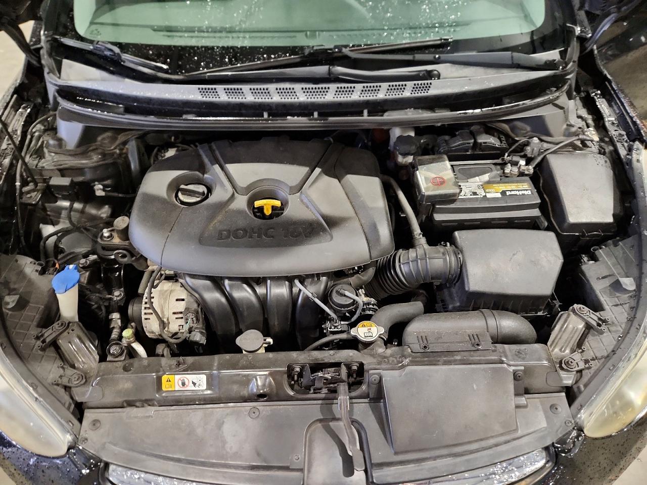 2013 Hyundai Elantra Gls Black vin: 5NPDH4AE6DH427882