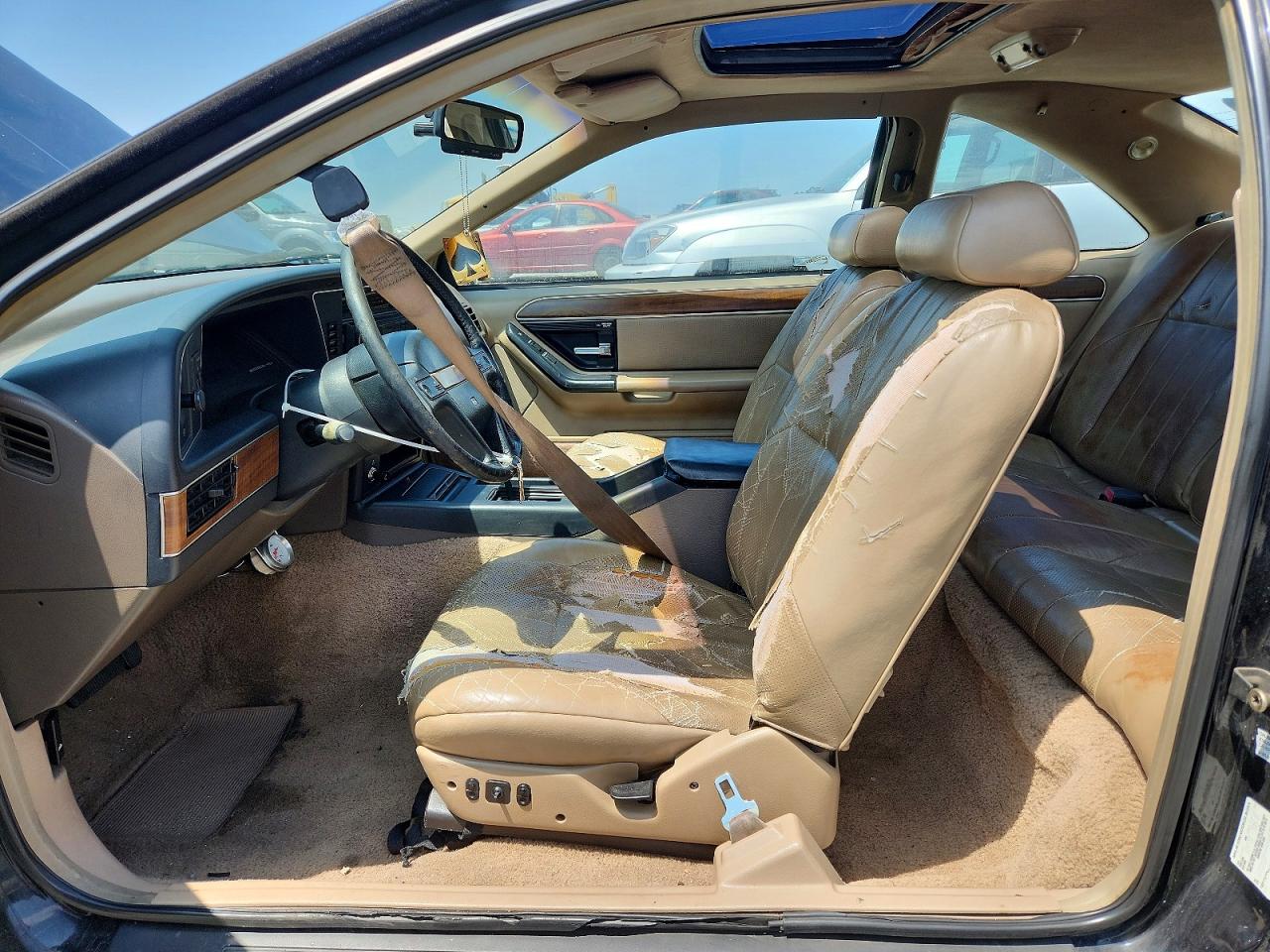 1989 Ford Thunderbird Lx Black vin: 1FAPP6245KH202453