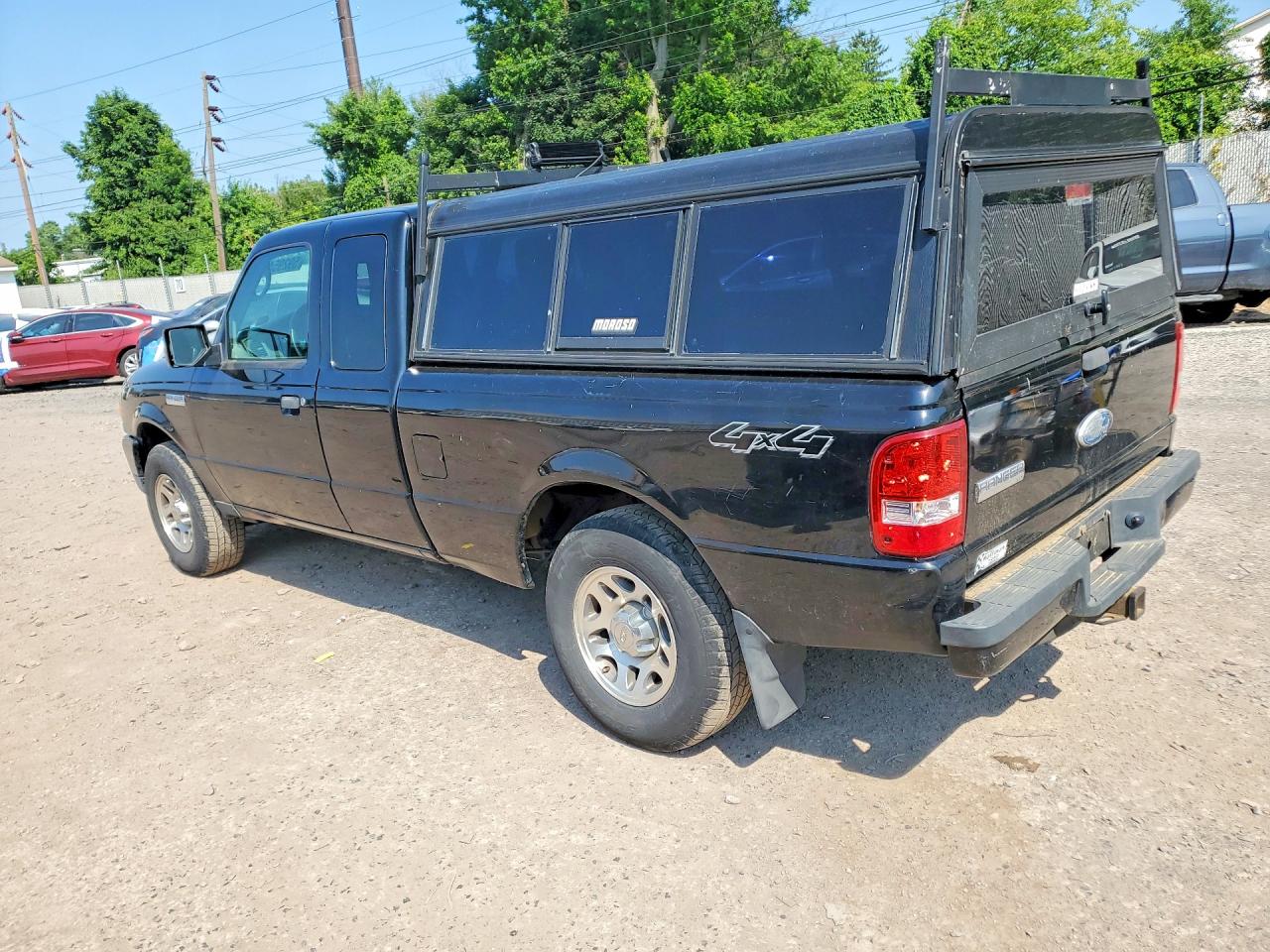 2010 Ford Ranger Super Cab Черный vin: 1FTLR4FEXAPA35098