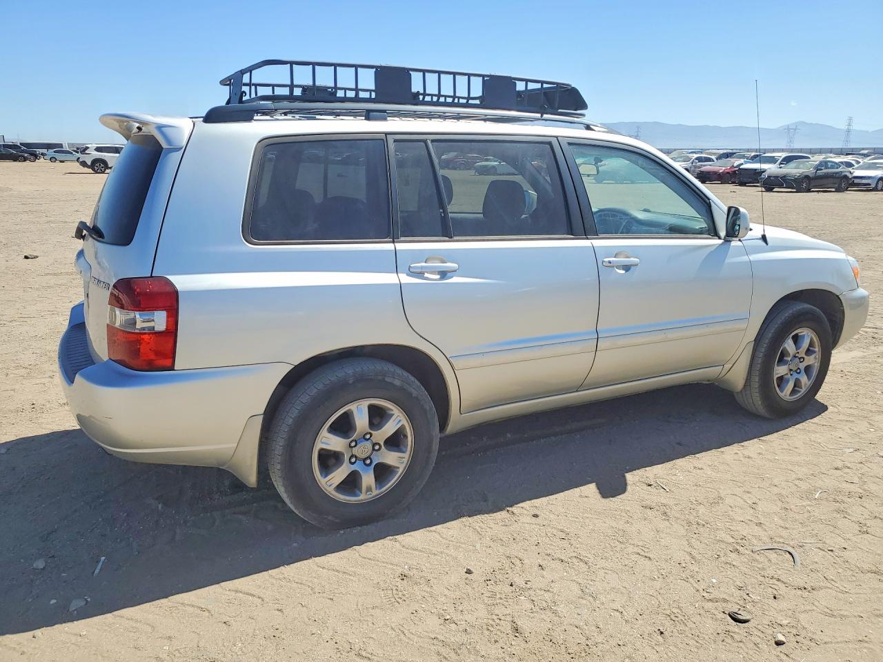 2005 Toyota Highlander Limited Silver vin: JTEGP21A650073888