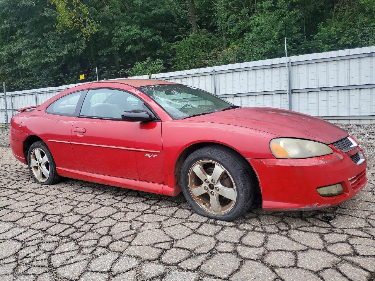 2004 Dodge Stratus R/t Red vin: 4B3AG52H84E108245