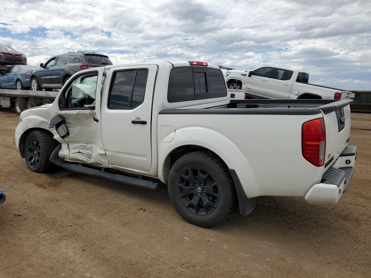 2021 Nissan Frontier S Белый vin: 1N6ED0EBXMN714910