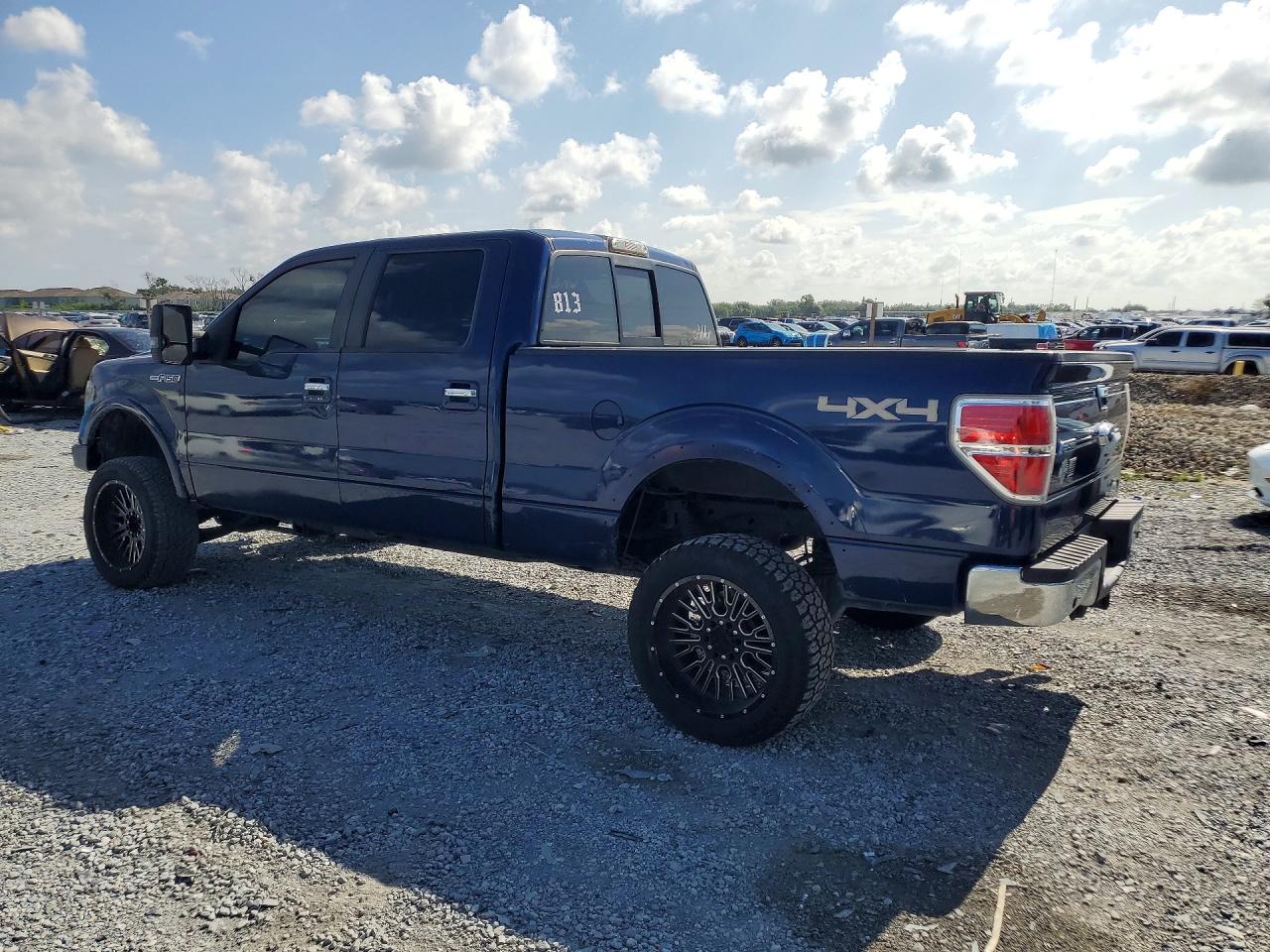 2011 Ford F150 Supercrew Blue vin: 1FTFW1EF1BFB60044
