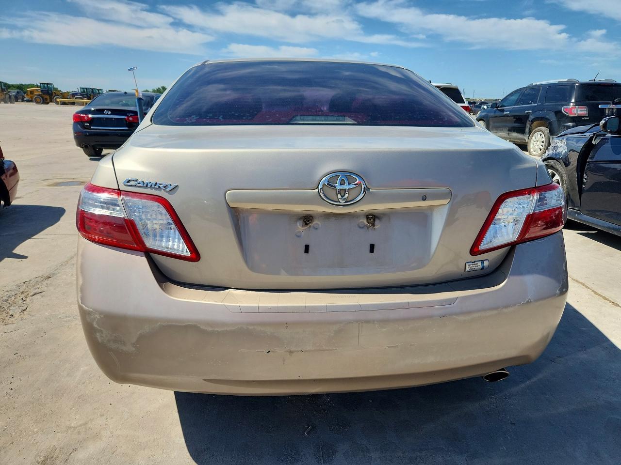 2007 Toyota Camry Hybrid Beige vin: 4T1BB46K27U001250