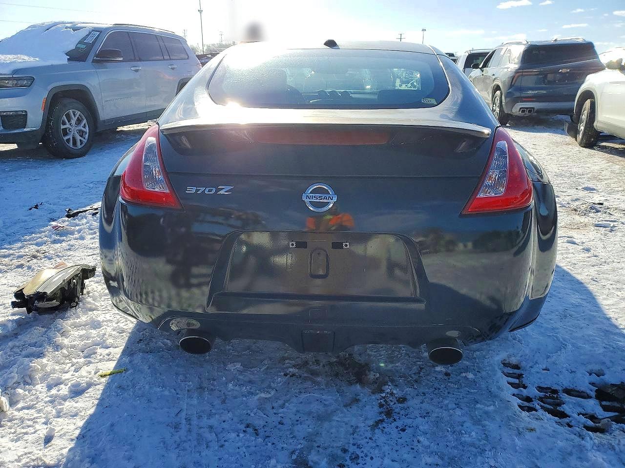 2012 Nissan 370z Base Black vin: JN1AZ4EH0CM563145