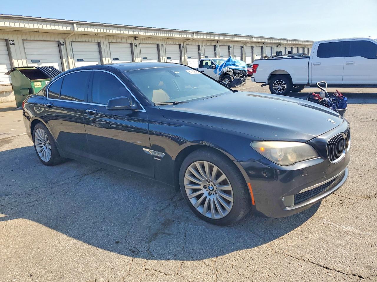 2010 Bmw 750 I Black vin: WBAKA8C55ACY35827