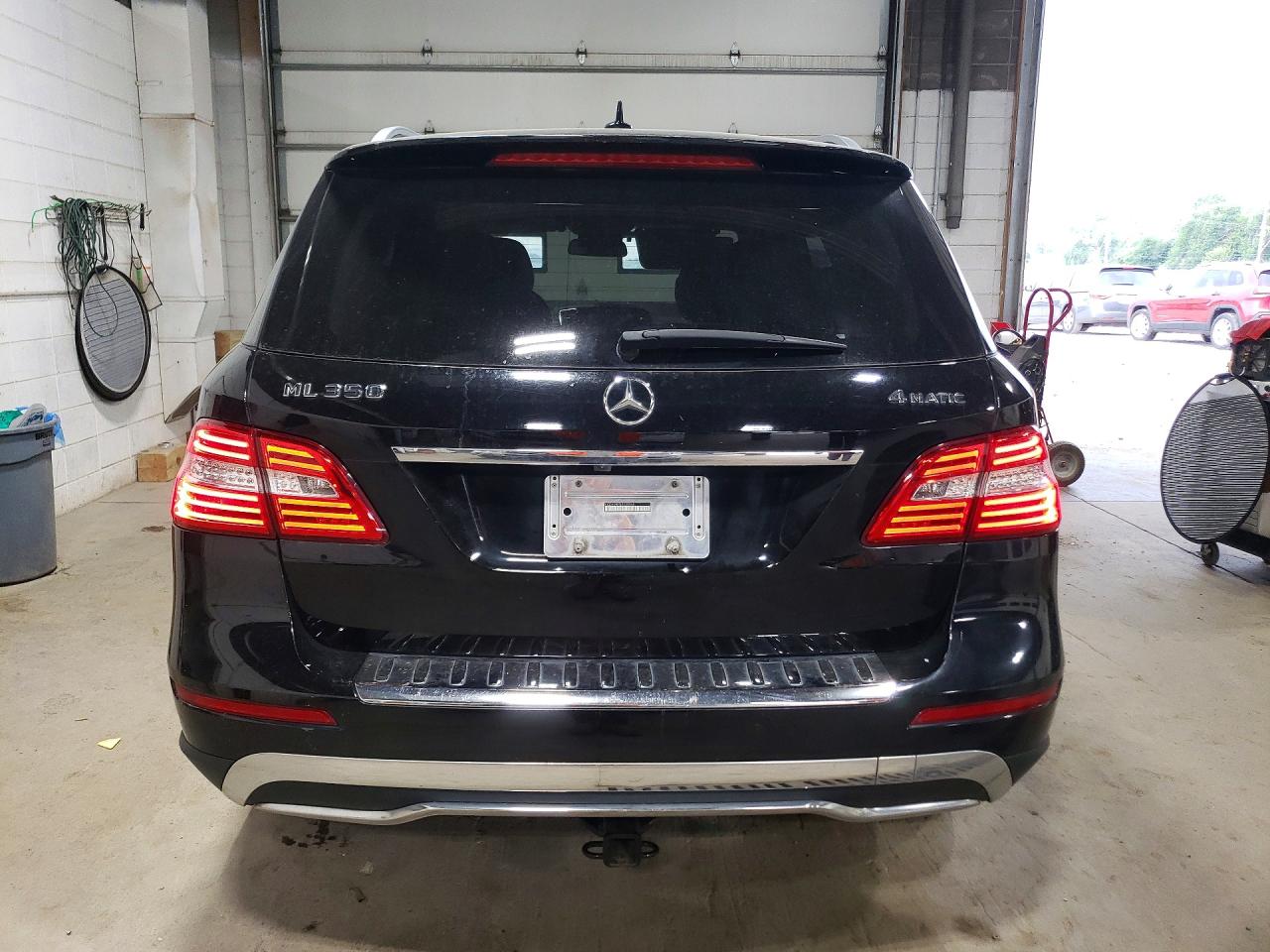 2014 Mercedes-benz Ml 350 4matic Черный vin: 4JGDA5HB9EA330864