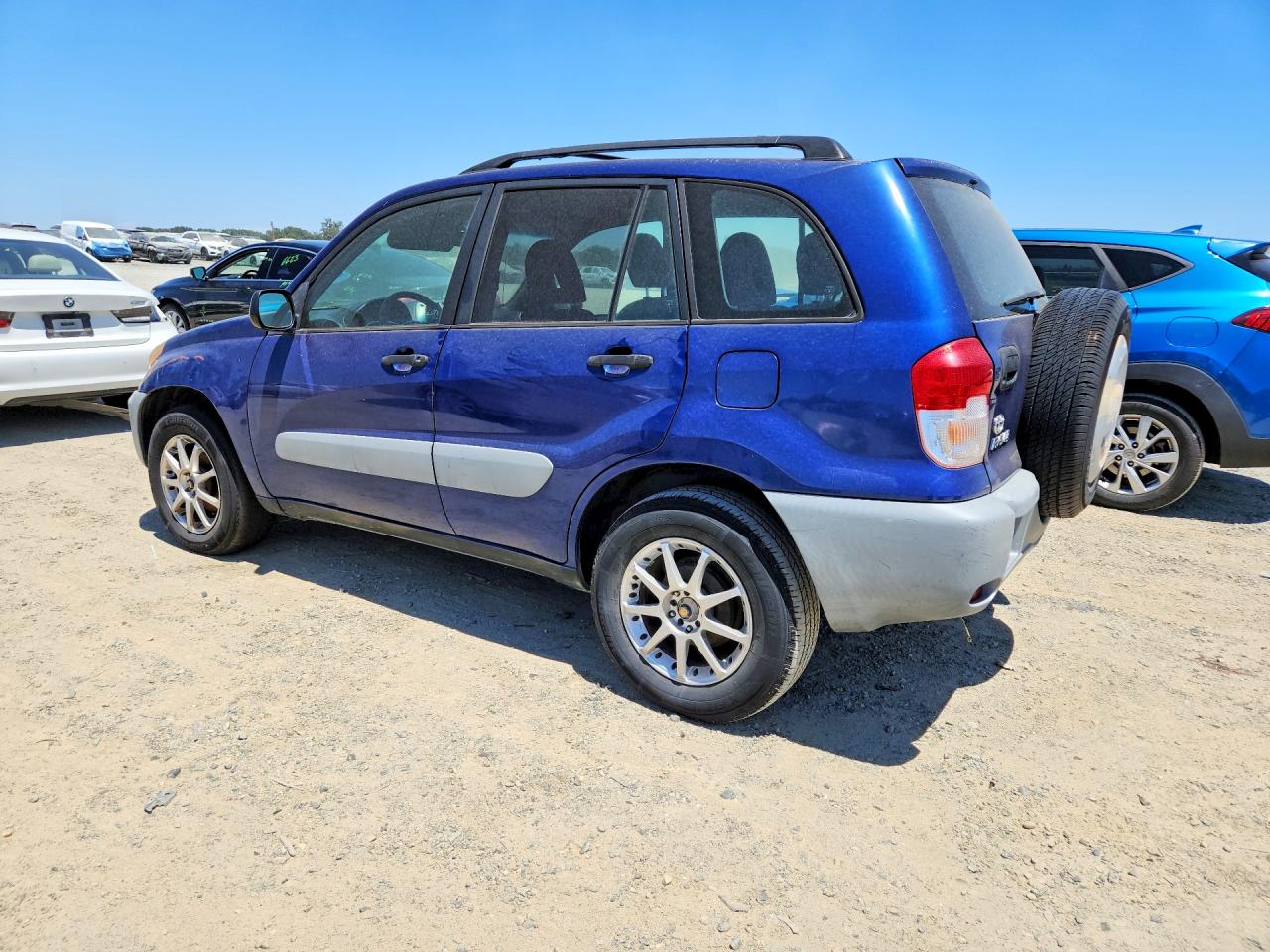2001 Toyota Rav4 Base Blue vin: JTEGH20V510021485