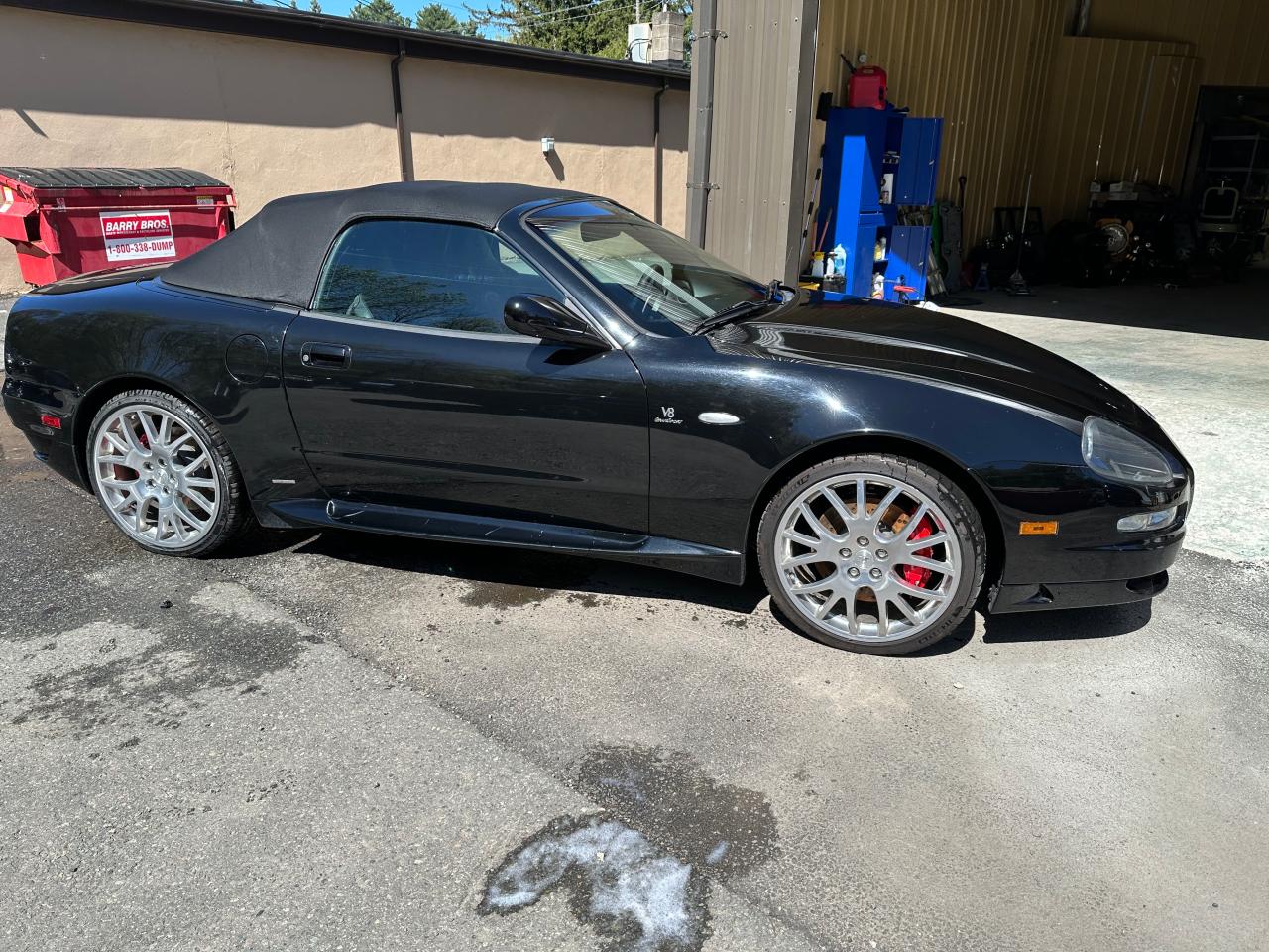 2006 Maserati Gransport Spyder   Black vin: ZAMEB18A660026402