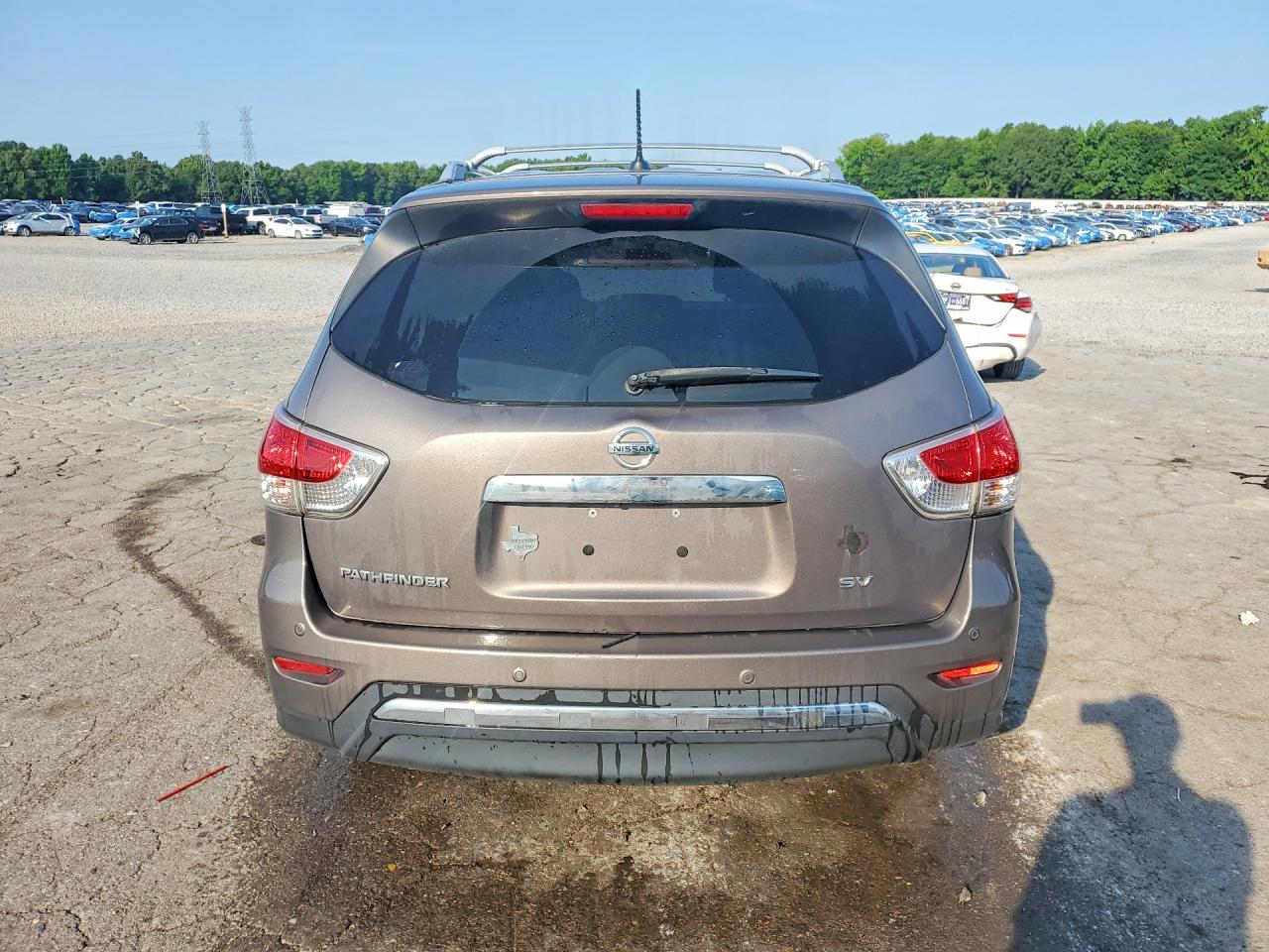 2013 Nissan Pathfinder S Gray vin: 5N1AR2MN1DC610131