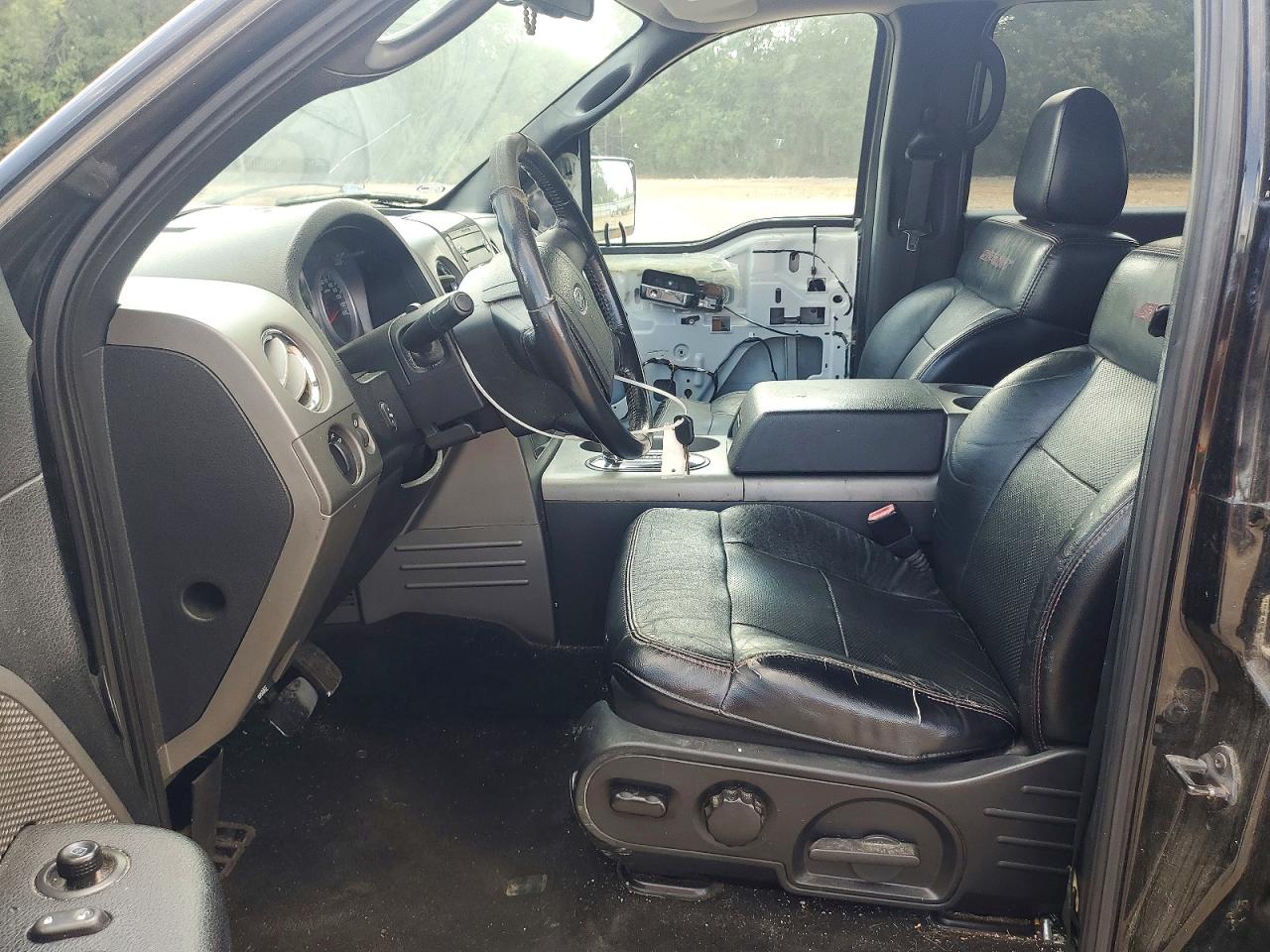 2008 Ford F150 Supercrew Черный vin: 1FTPW12V08KB39413