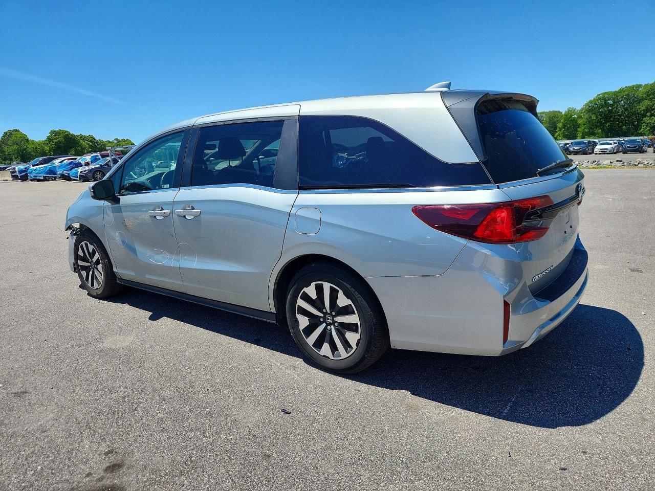 2025 Honda Odyssey Exl Серебряный vin: 5FNRL6H69SB071048