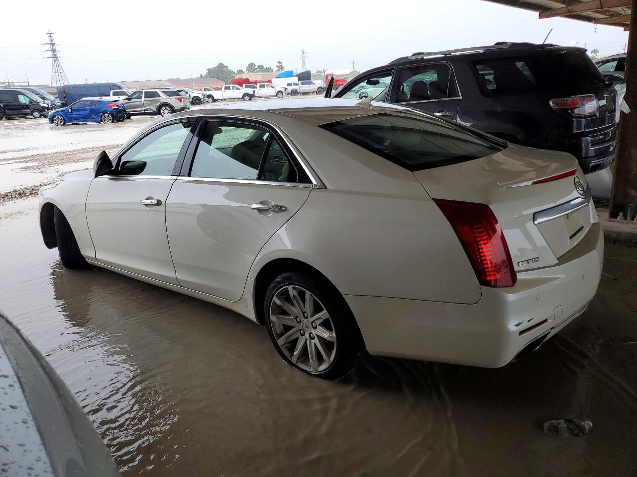 2014 Cadillac Cts Luxury Collection Beige vin: 1G6AR5S38E0134036