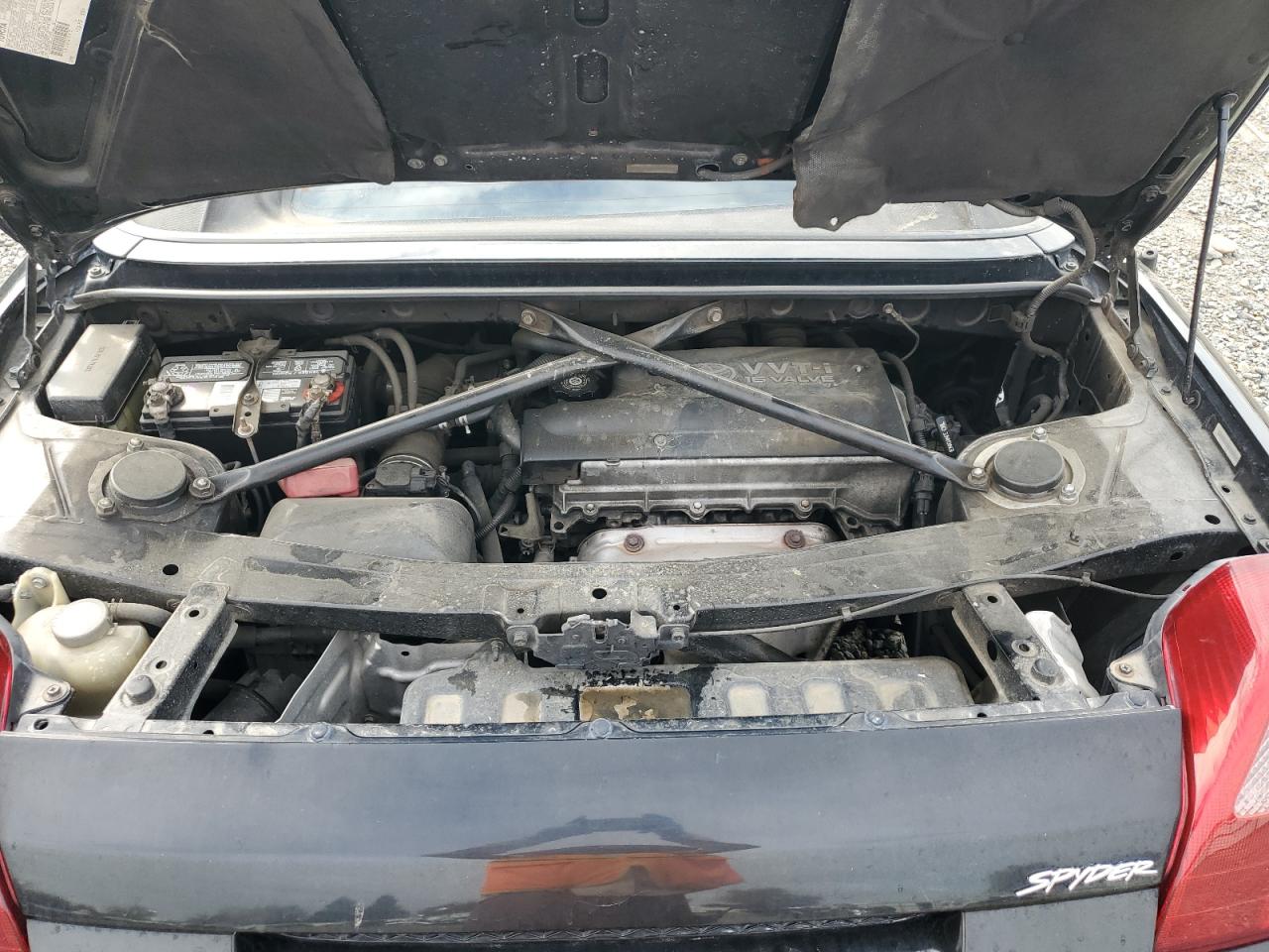 2000 Toyota Mr2 Spyder Black vin: JTDFR3203Y0022049
