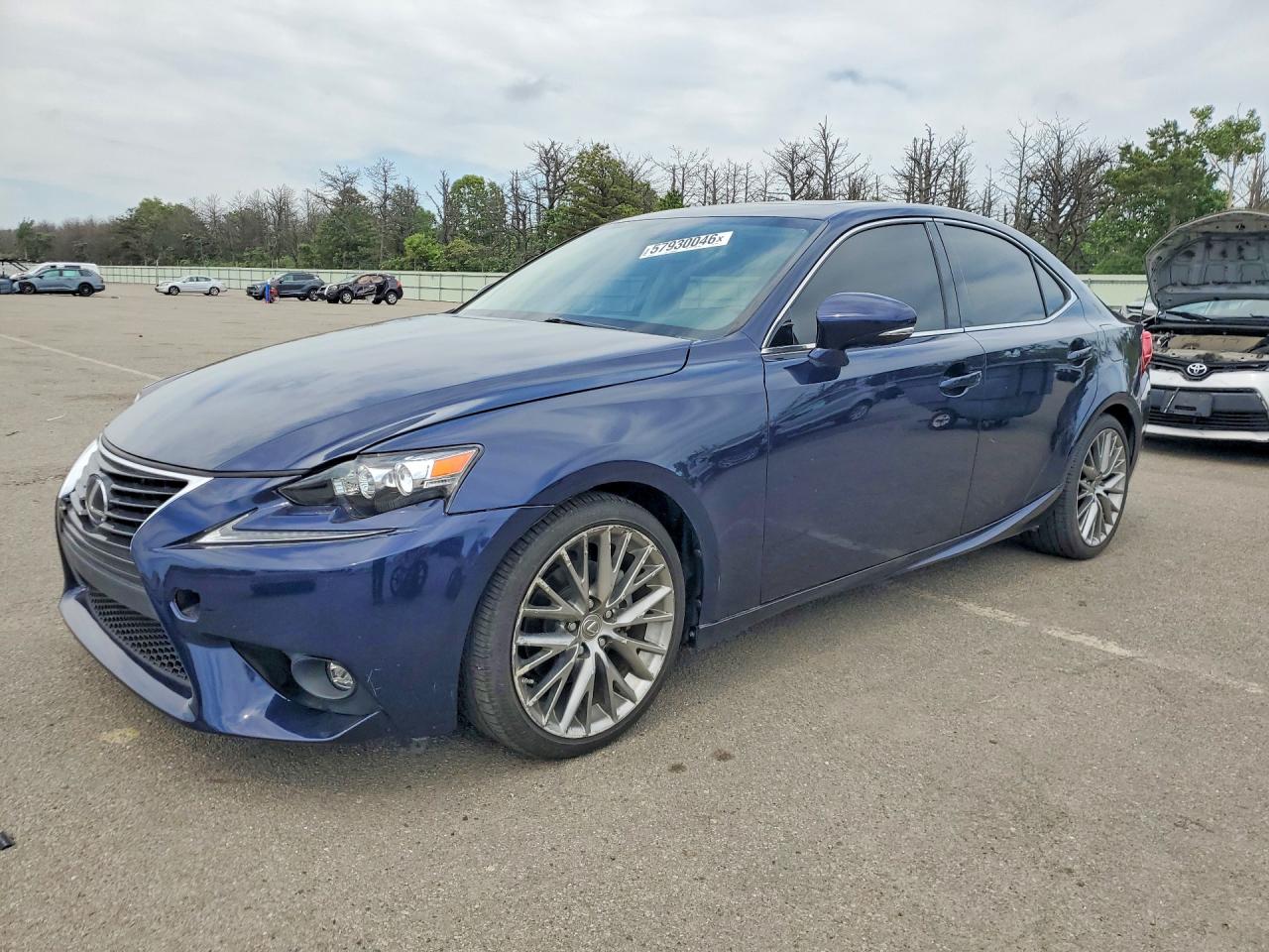 2015 Lexus Is 250 Blue vin: JTHCF1D2XF5019324