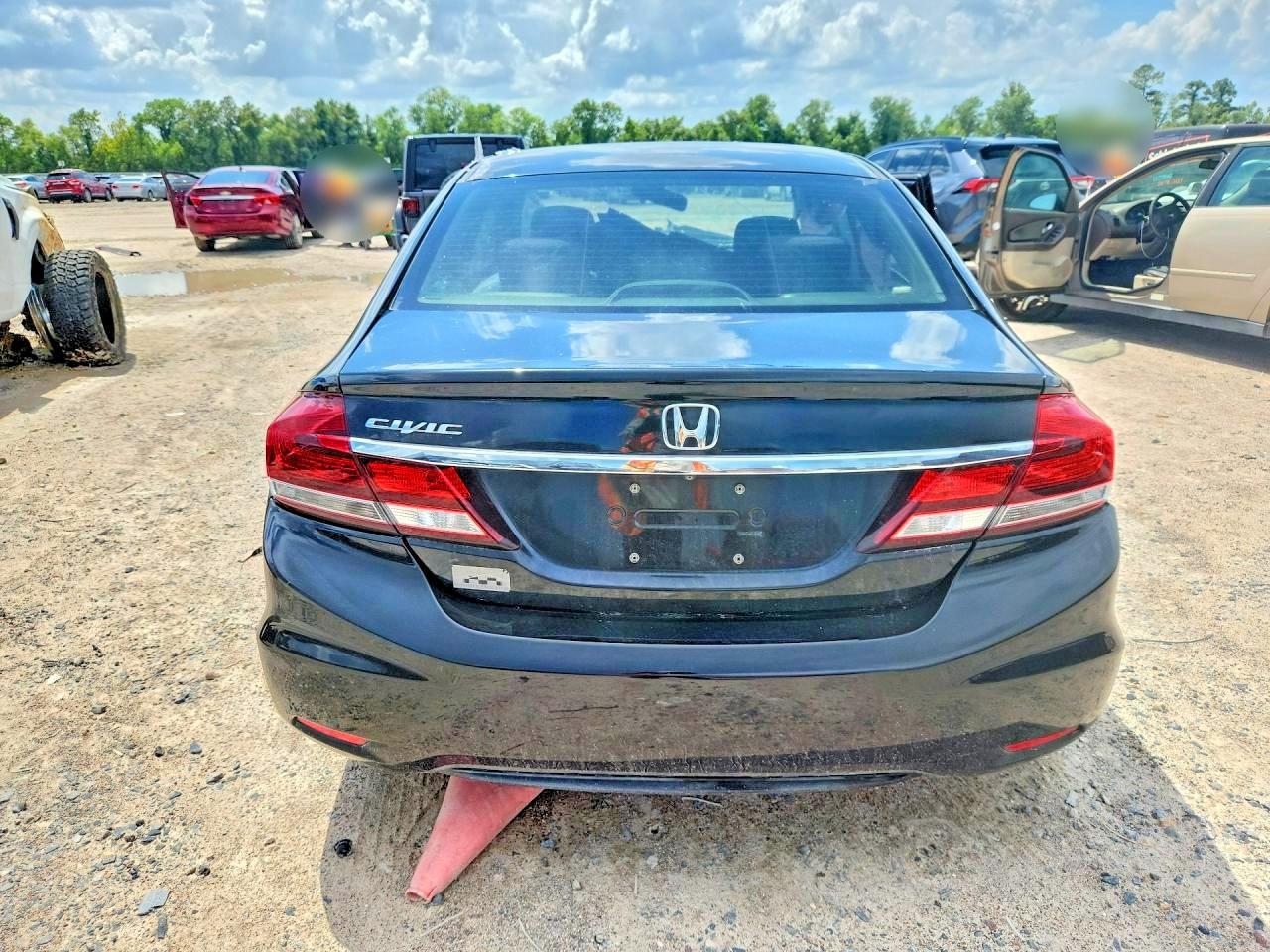 2014 Honda Civic Ex Black vin: 2HGFB2F8XEH535144