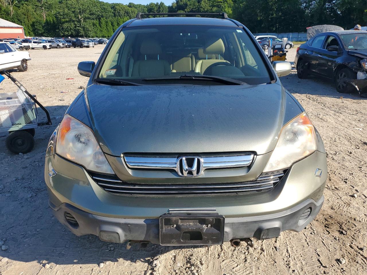 2009 Honda Cr-v Exl Green vin: JHLRE48759C005498