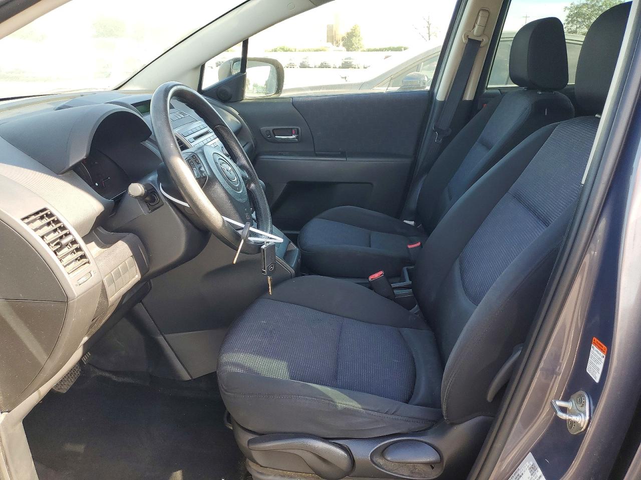 2008 Mazda 5 Charcoal vin: JM1CR29L580307560