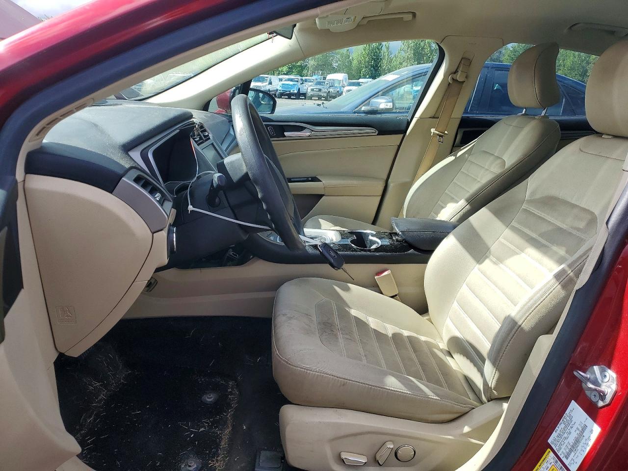 2015 Ford Fusion Se Red vin: 3FA6P0HD2FR244258