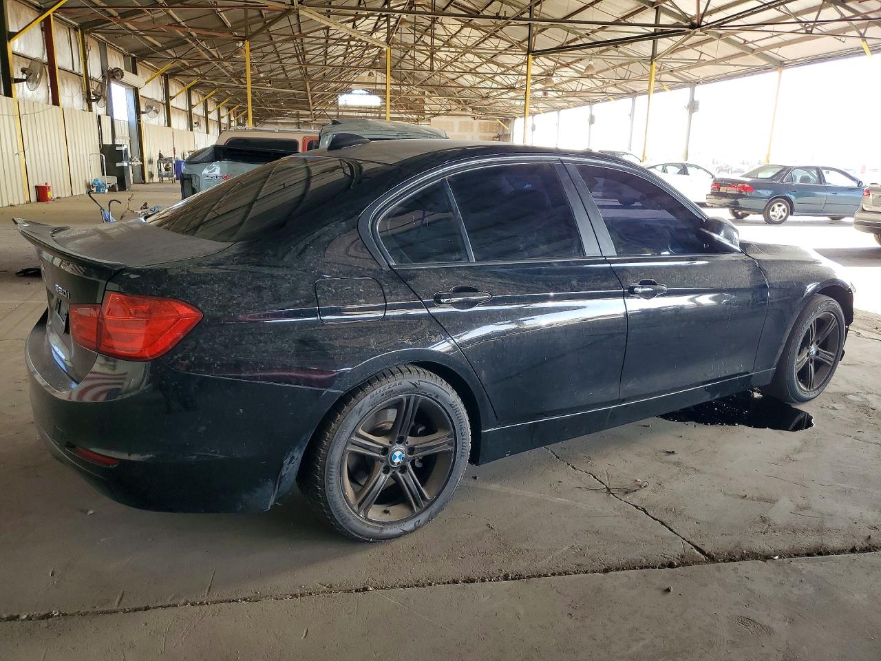 2014 Bmw 320 I Black vin: WBA3B1G51ENS77634