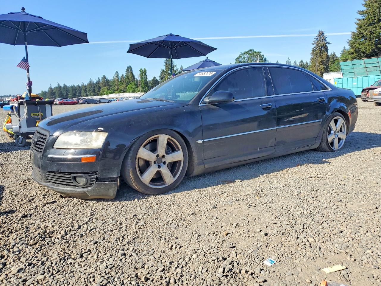 2006 Audi A8 L Quattro Черный vin: WAUML44E46N023862