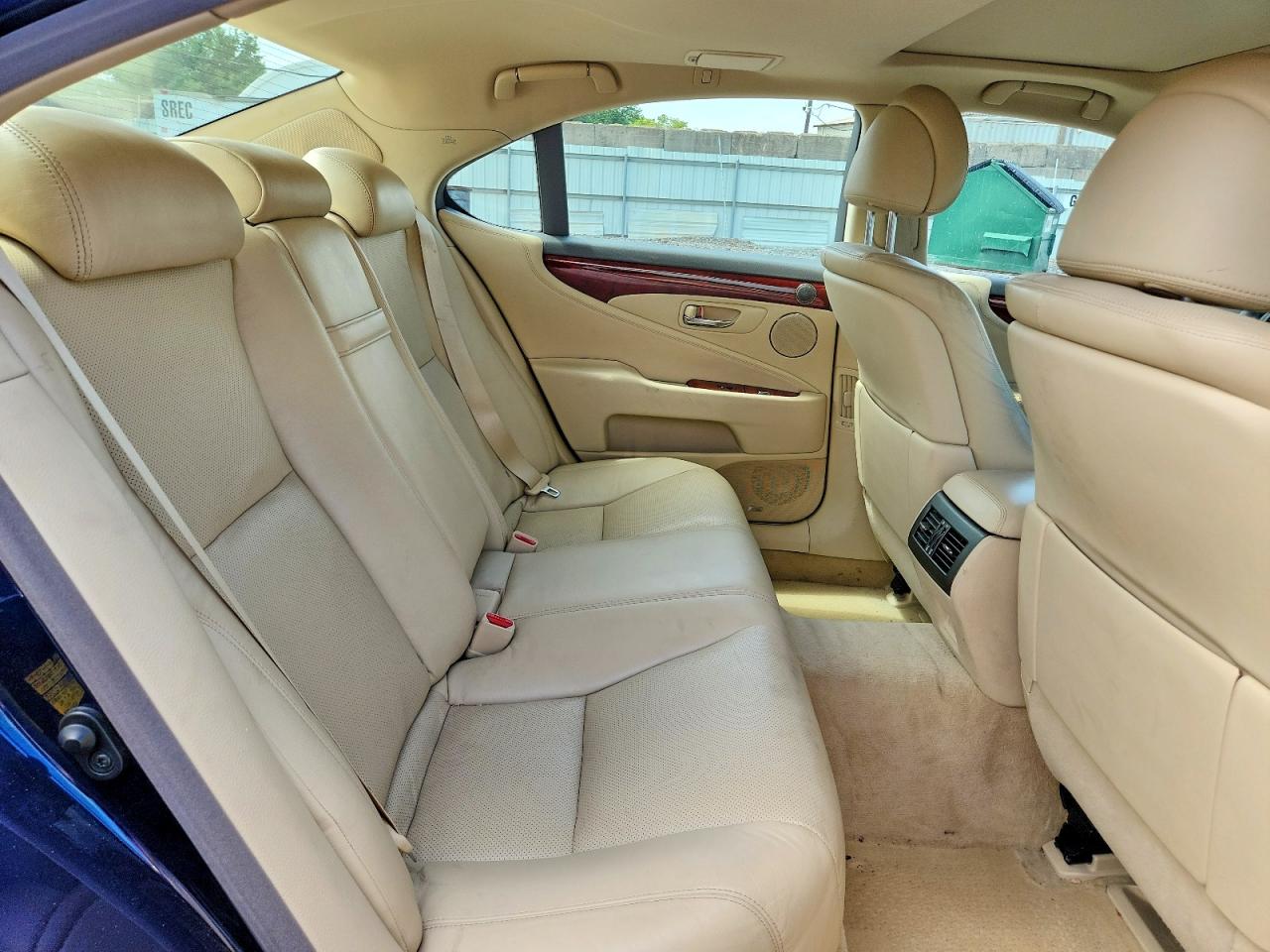 2012 Lexus Ls 460 Blue vin: JTHCL5EF3C5014169