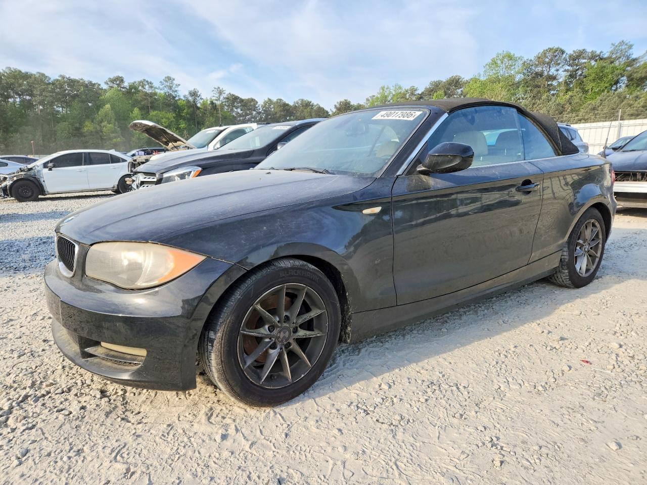2011 Bmw 128 I Black vin: WBAUL7C5XBVM79393