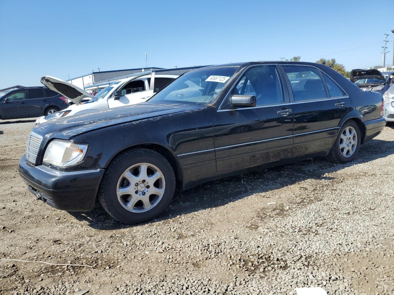 1995 Mercedes-benz S 500 Black vin: WDBGA51E4SA276910