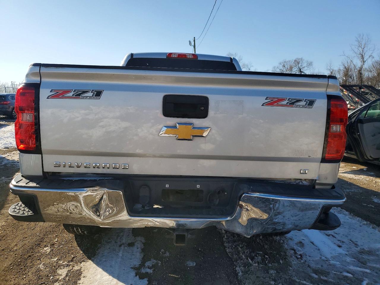 2014 Chevrolet Silverado K1500 Lt Серебряный vin: 1GCVKREC5EZ410562
