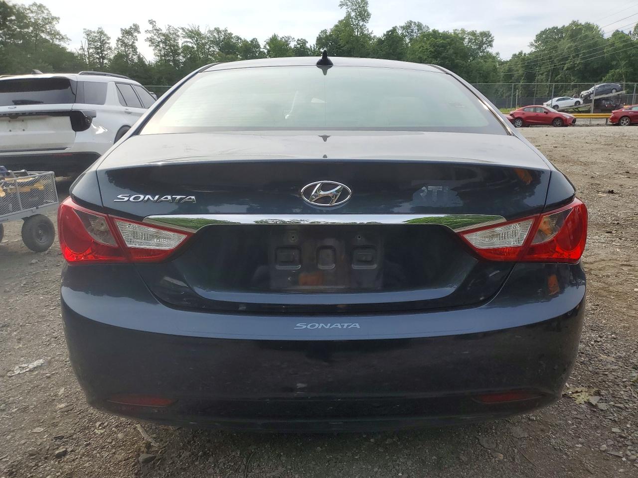 2013 Hyundai Sonata Gls Blue vin: 5NPEB4AC0DH784902