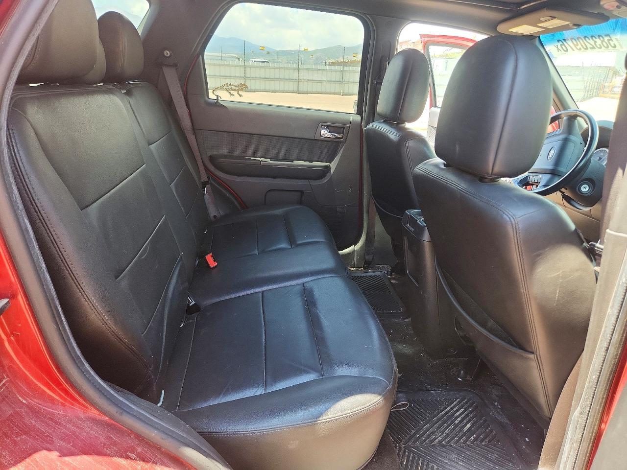 2012 Ford Escape Limited Red vin: 1FMCU9EG8CKB78593