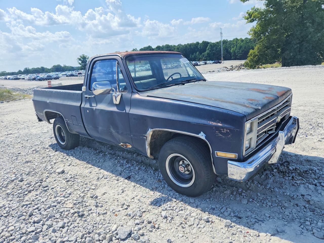 1985 Chevrolet C10 Black vin: 1GCDC14H5FF353659