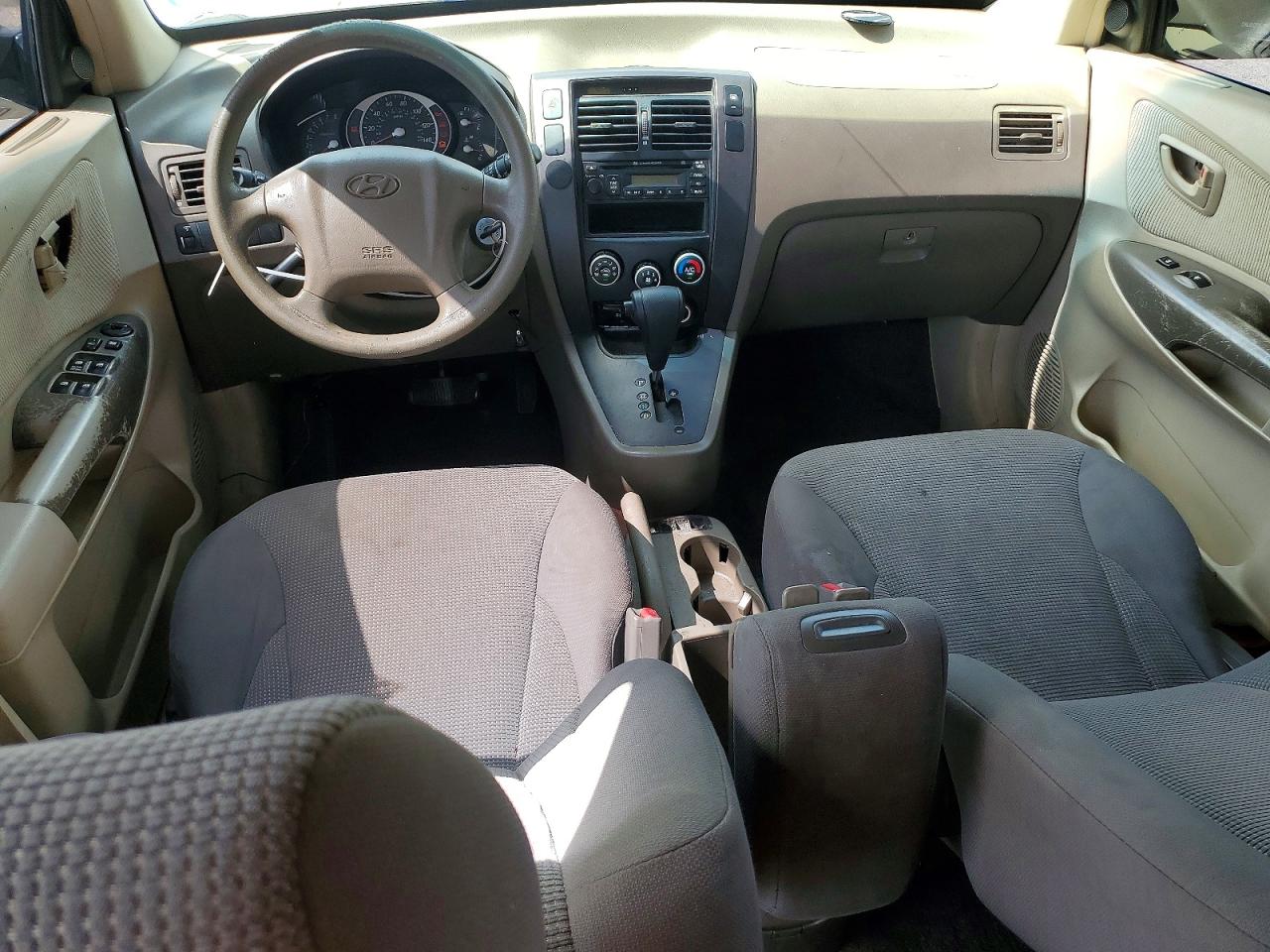 2007 Hyundai Tucson Gls Бирюзовый vin: KM8JM12B37U521631