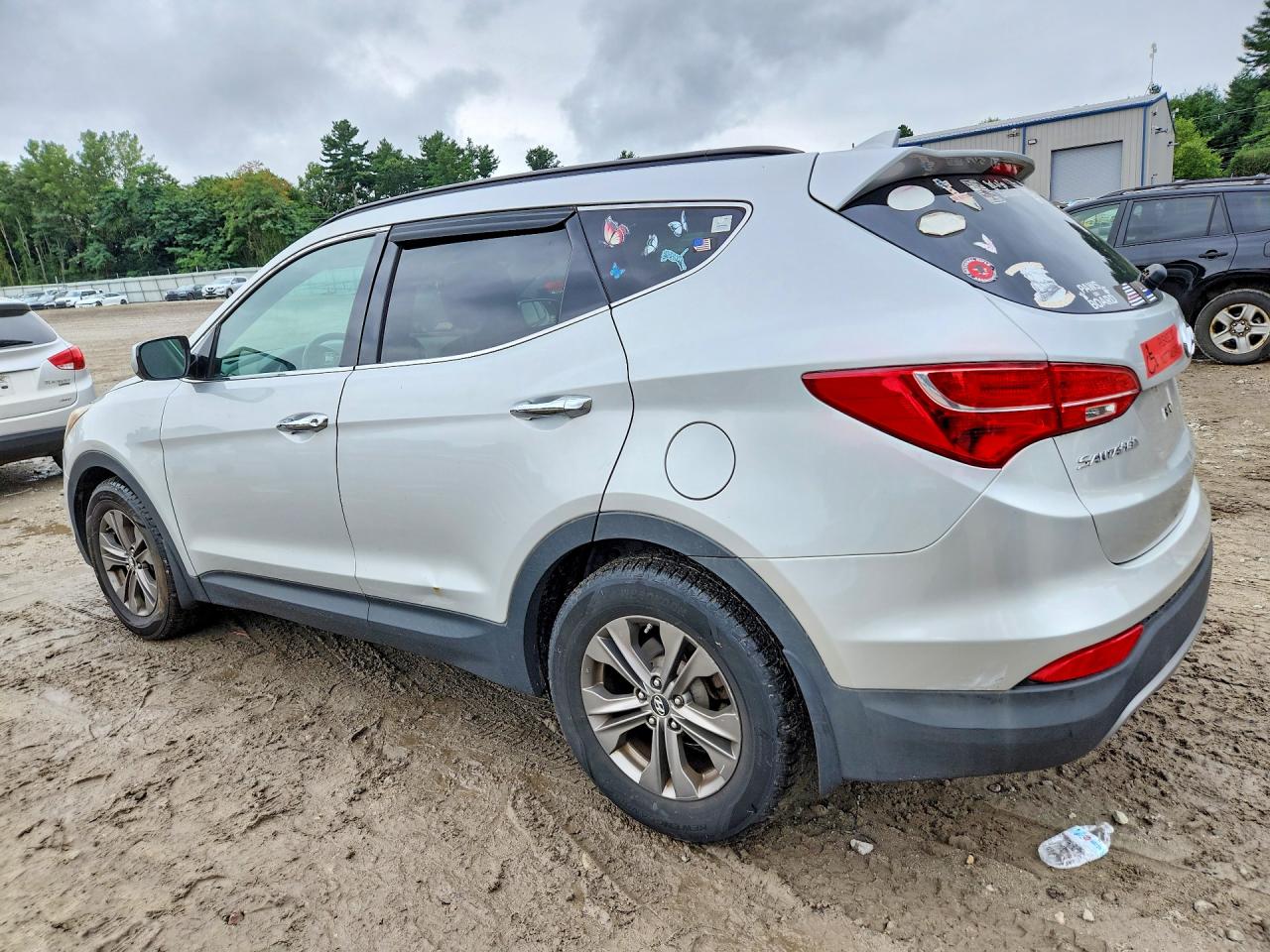 2013 Hyundai Santa Fe Sport 2.4l Серебряный vin: 5XYZUDLB6DG011973