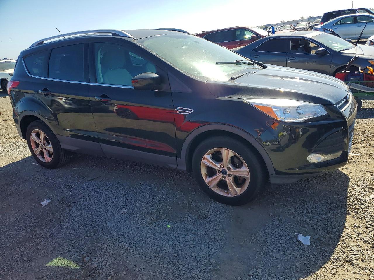 2015 Ford Escape Se Black vin: 1FMCU0G7XFUA23349