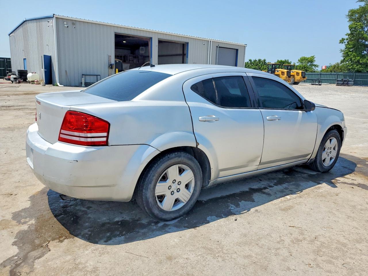 2008 Dodge Avenger Se Silver vin: 1B3LC46K78N659939