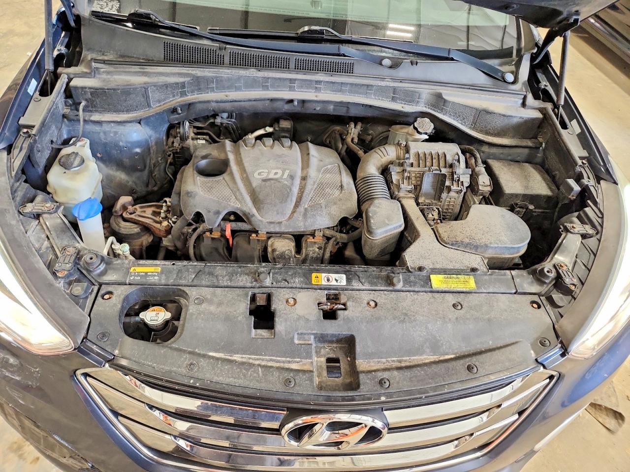 2013 Hyundai Santa Fe Sport 2.4l Gray vin: 5XYZUDLB0DG106044