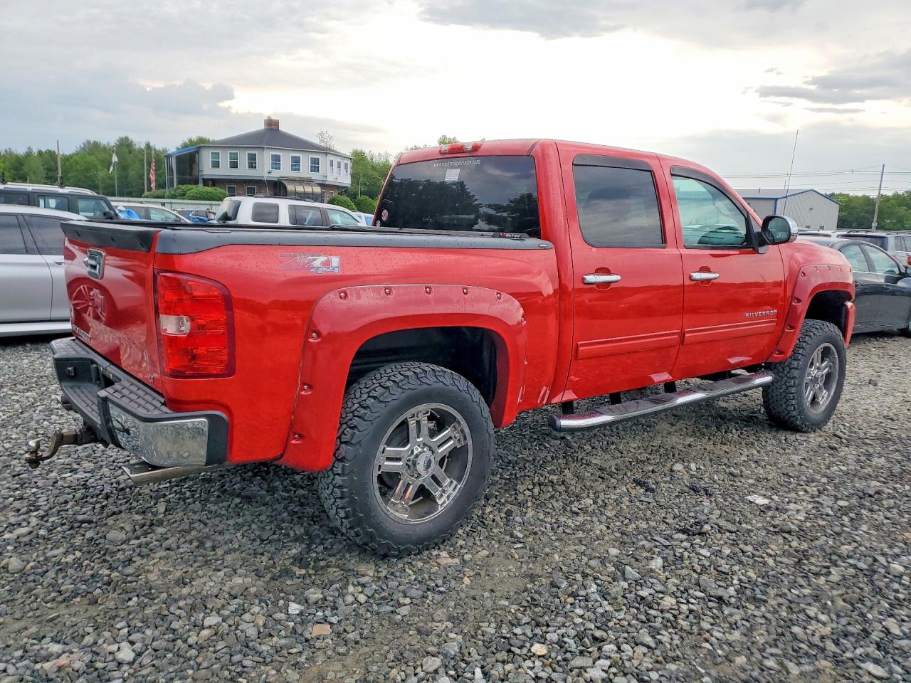 2012 Chevrolet Silverado K1500 Lt Red vin: 3GCPKSE70CG226873