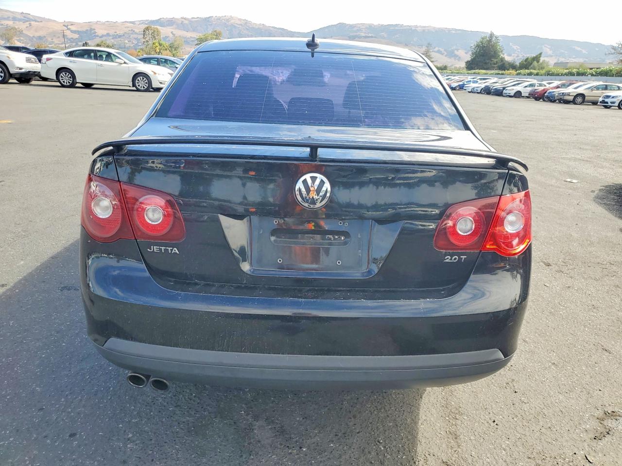 2008 Volkswagen Jetta Wolfsburg Black vin: 3VWRA71K48M173779