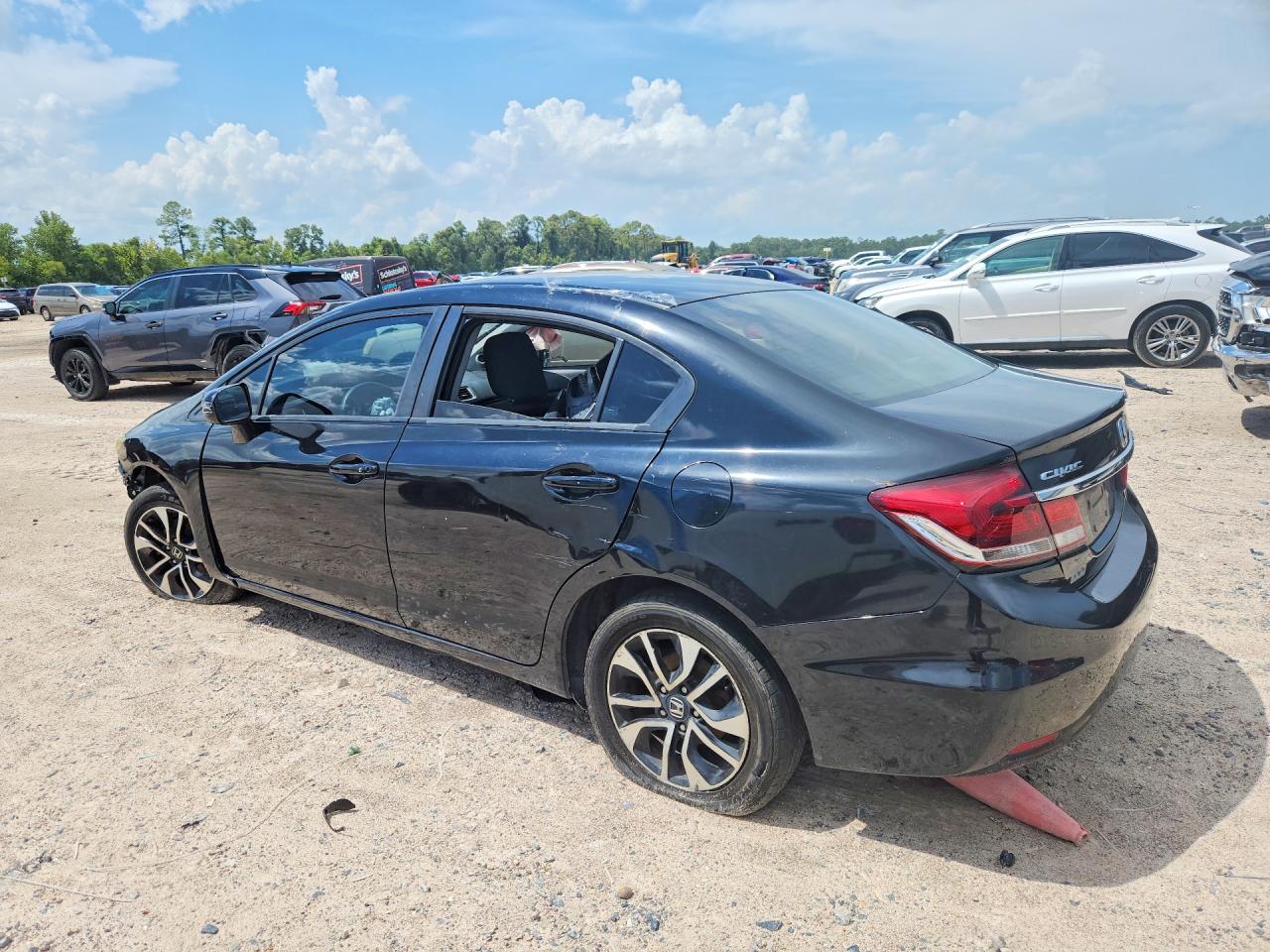 2014 Honda Civic Ex Black vin: 2HGFB2F8XEH535144