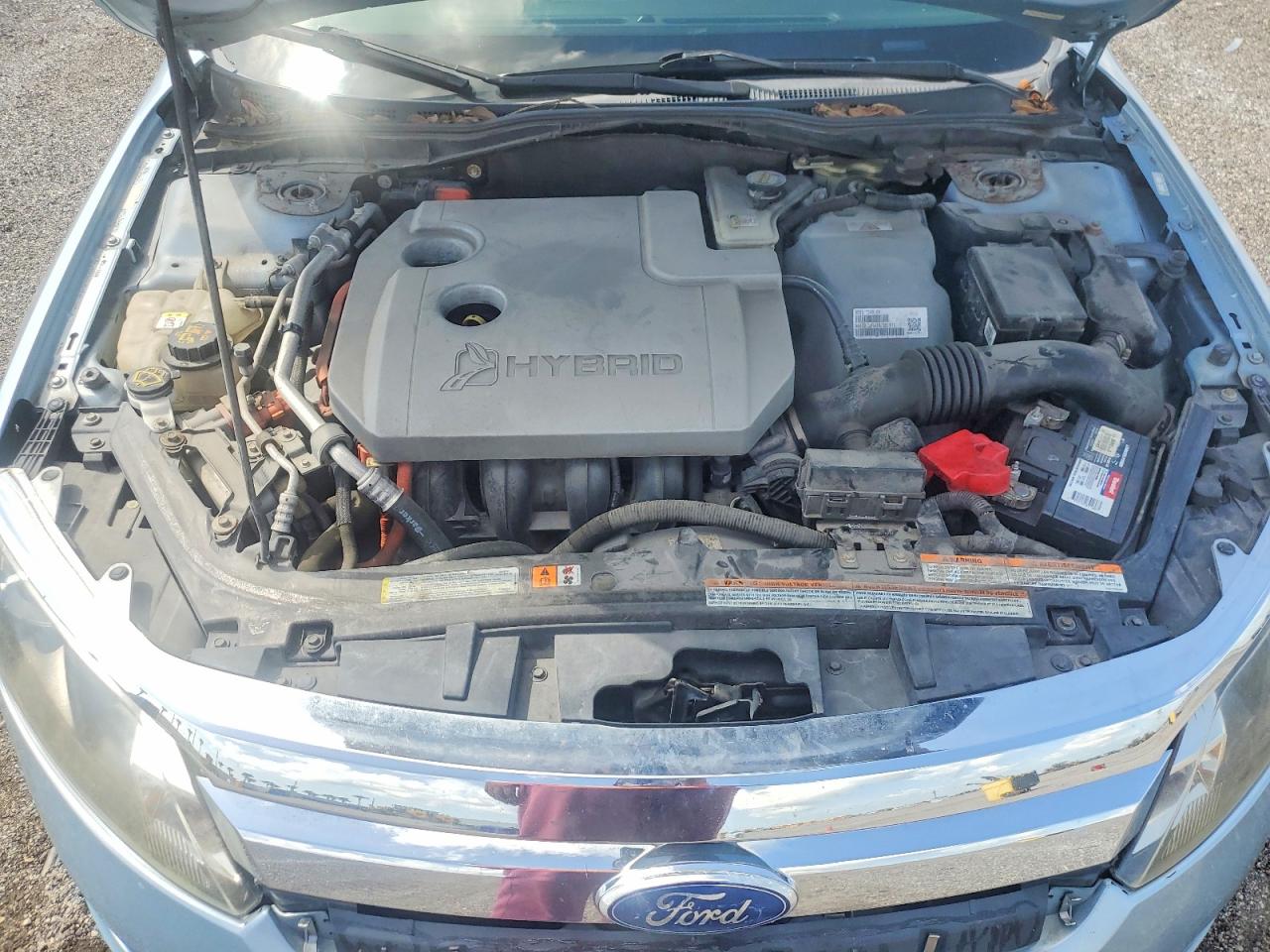 2010 Ford Fusion Hybrid Turquoise vin: 3FADP0L33AR298344