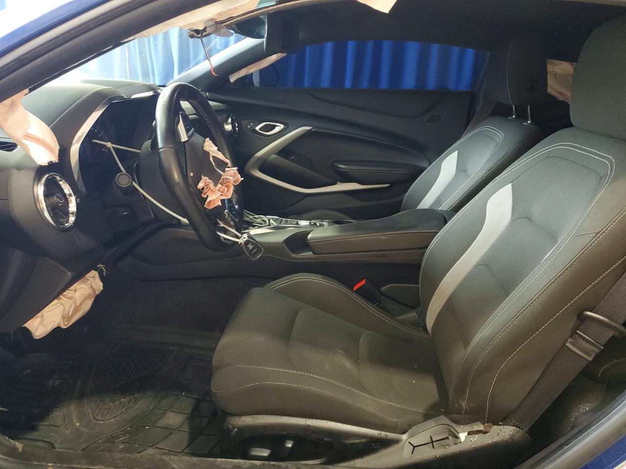 2019 Chevrolet Camaro Ls Синий vin: 1G1FB1RX8K0155384