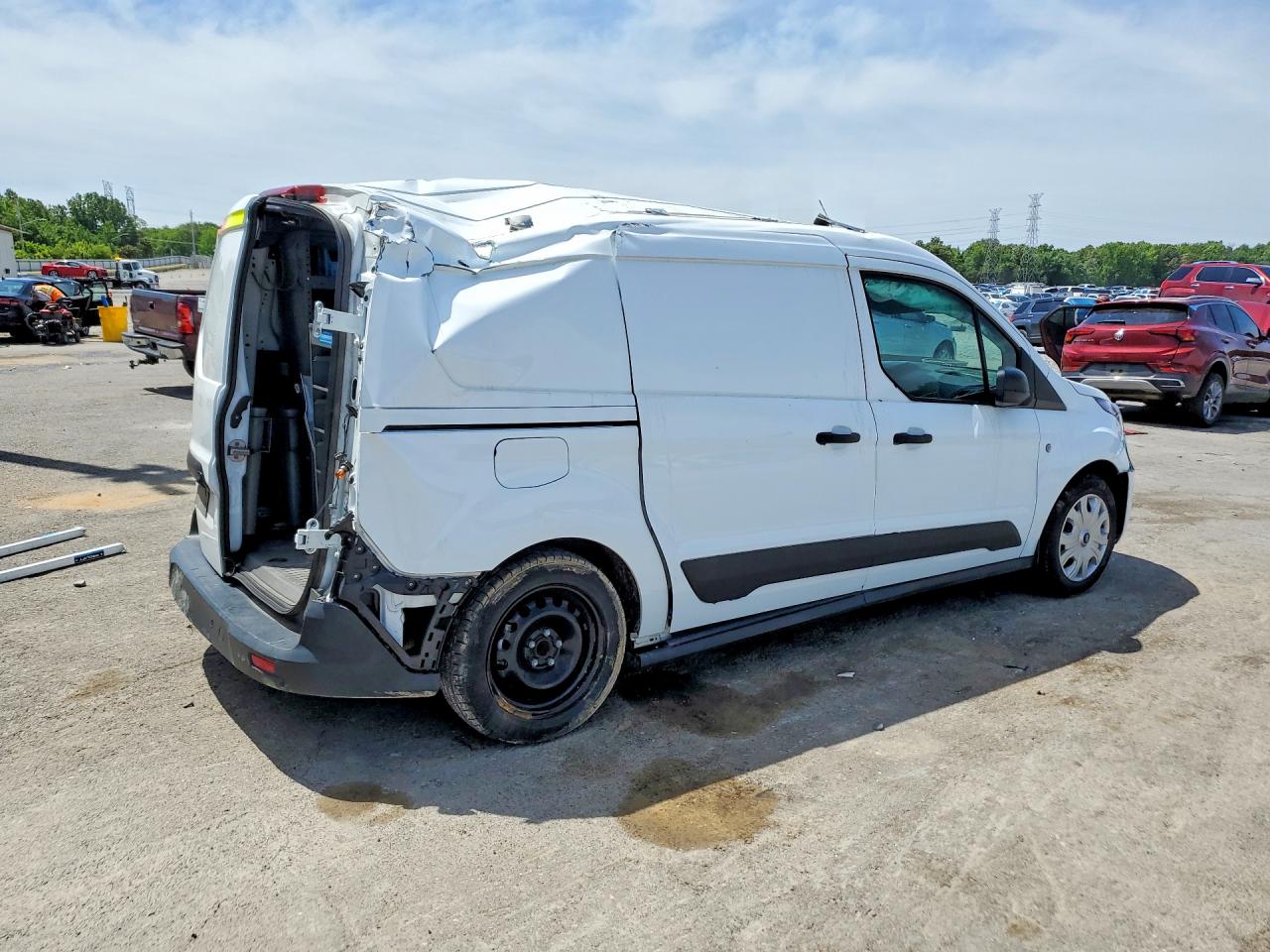 2023 Ford Transit Connect Xlt White vin: NM0LS7T2XP1558923