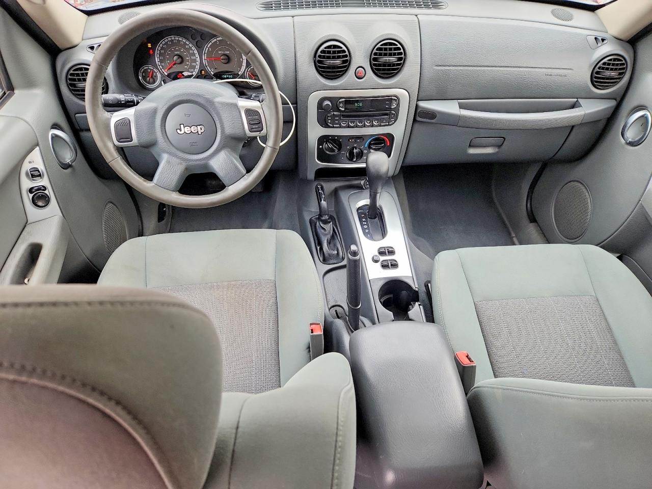 2006 Jeep Liberty Limited Red vin: 1J4GL58K46W286847