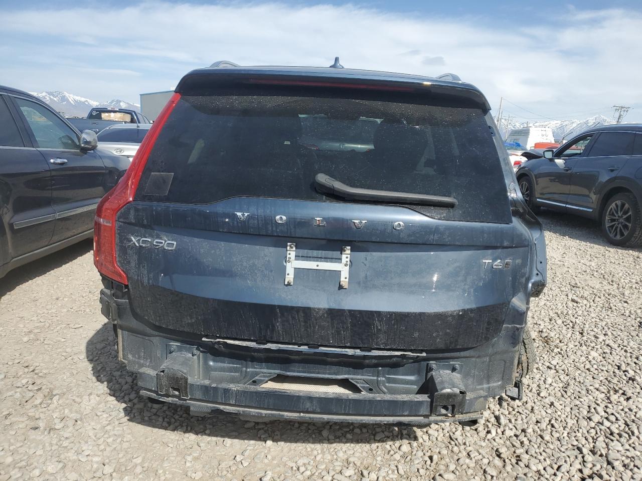 2021 Volvo Xc90 T6 Inscription Charcoal vin: YV4A221L9M1690590