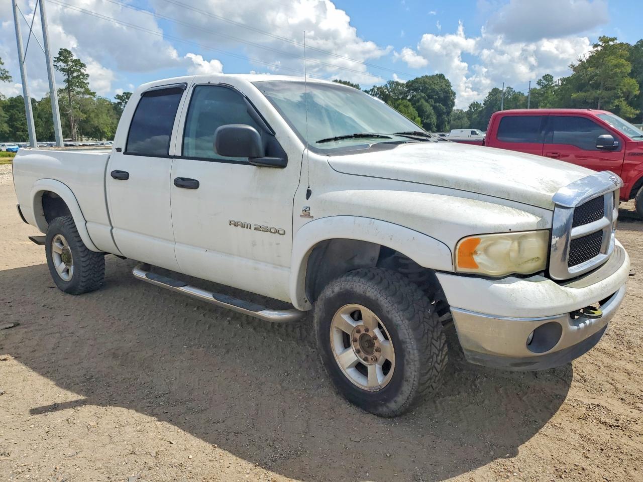 2005 Dodge Ram 2500 St White vin: 3D7KS28C85G766208