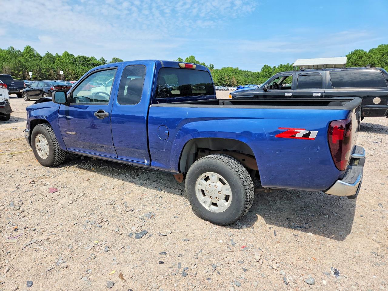 2005 Chevrolet Colorado Синий vin: 1GCDS196958155406